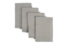 Load image into Gallery viewer, Kitchen Towels Set of 4, Reusable Dish Rags, Upcycled Cotton