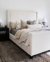 Load image into Gallery viewer, Willow | Deep Blue & Sage Floral Pillow Cover