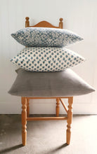 Load image into Gallery viewer, Ivy Blue Floral Pillow Cover