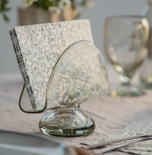 Load image into Gallery viewer, Handblown Glass Napkin Holder