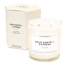 Load image into Gallery viewer, Palo Santo + Cypress Candle