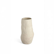 Load image into Gallery viewer, Paper Mache Vase Off-White