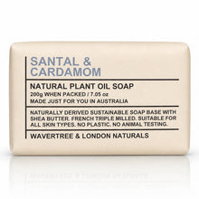 Load image into Gallery viewer, Wavertree &amp; London Naturals Soap bar -  Santal &amp; Cardamon
