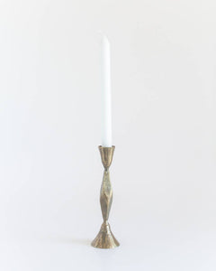 High Diamond Hand-Forged Iron Candle Stand