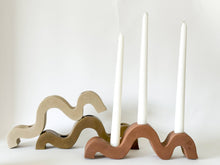 Load image into Gallery viewer, Wavy Taper Candle Holder
