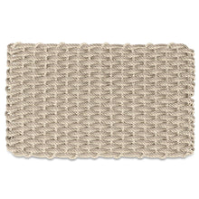 Load image into Gallery viewer, Lobster Rope Outdoor Doormat: Light &amp; Sand Double Weave
