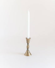 Load image into Gallery viewer, Low Diamond Hand-Forged Iron Candle Stand
