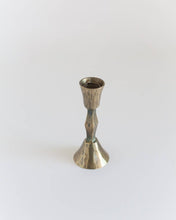 Load image into Gallery viewer, Low Diamond Hand-Forged Iron Candle Stand
