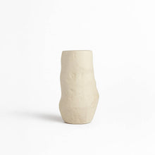 Load image into Gallery viewer, Paper Mache Vase Off-White
