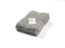 Load image into Gallery viewer, Kitchen Towels Set of 4, Reusable Dish Rags, Upcycled Cotton

