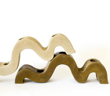 Load image into Gallery viewer, Wavy Taper Candle Holder
