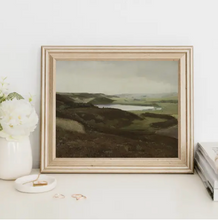 Load image into Gallery viewer, Vintage Moody Landscape Print
