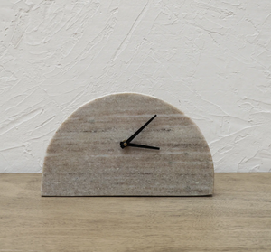 Arch Marble Clock