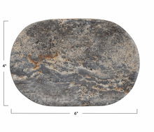 Load image into Gallery viewer, Oval Travertine Soap Dish
