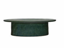 Load image into Gallery viewer, Stoneware Pedestal - Green
