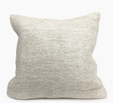 Load image into Gallery viewer, Handwoven Vintage Natural Hemp Pillow
