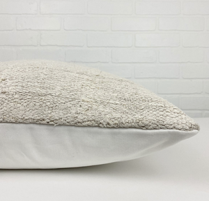 Handwoven Vintage Natural Hemp Pillow
