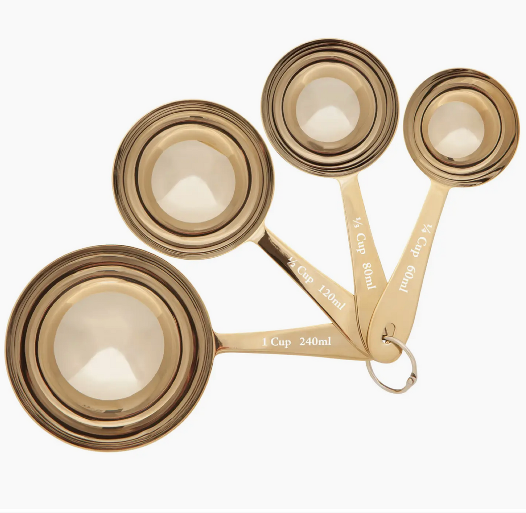 Gold Measuring Cups