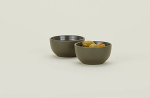 ESSENTIAL EXTRA SMALL BOWL - SET OF 2, OLIVE