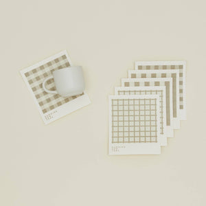 ESSENTIAL SWEDISH DISHCLOTH - SET OF 6, IVORY/FLAX
