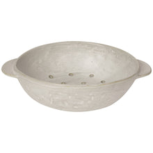 Load image into Gallery viewer, Ivory Stoneware Fruit Bowl 9 inch
