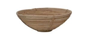 Hand Woven Cane Bowl - Small