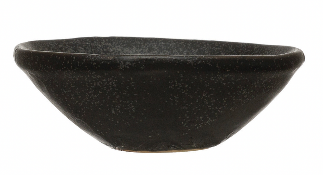 Stoneware Mini Bowl - Matte Black