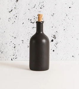 Olive Oil Bottle - Matte Black
