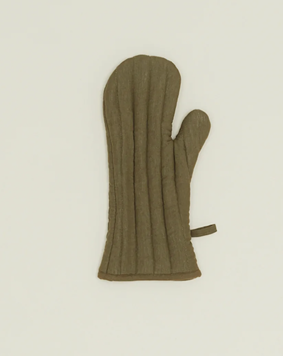 Linen Oven Mitt