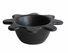 Load image into Gallery viewer, Abstract Matte Black Bowl
