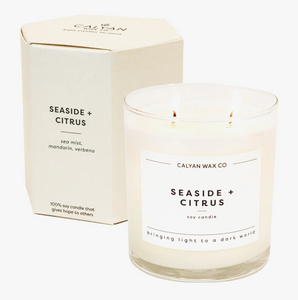 Seaside and Citrus Soy Candle