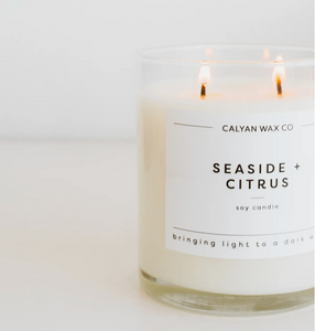 Seaside and Citrus Soy Candle