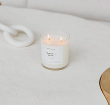 Load image into Gallery viewer, Lemon and Sage Soy Candle
